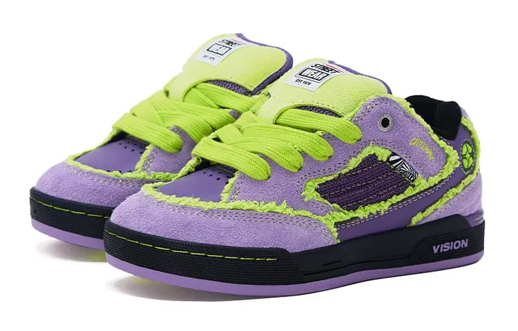 CROSSWAVE x Vision Street Wear Uşaq Skeyt Ayaqqabısı Bənövşəyi 2