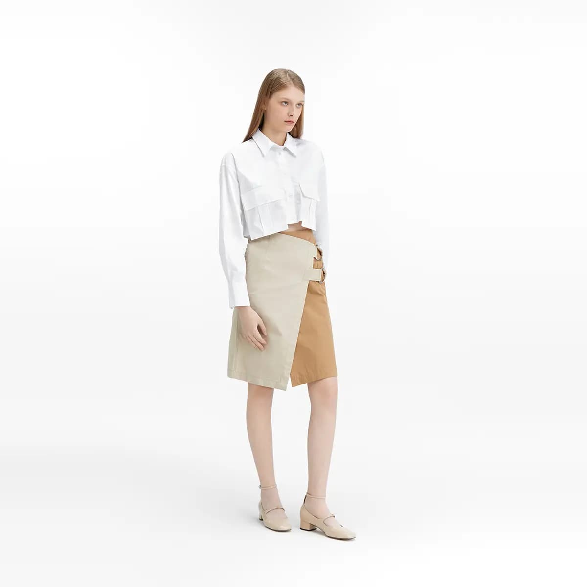 CHARLES&KEITH Qadın Mary Jane Ayaqqabısı 3.6sm 4