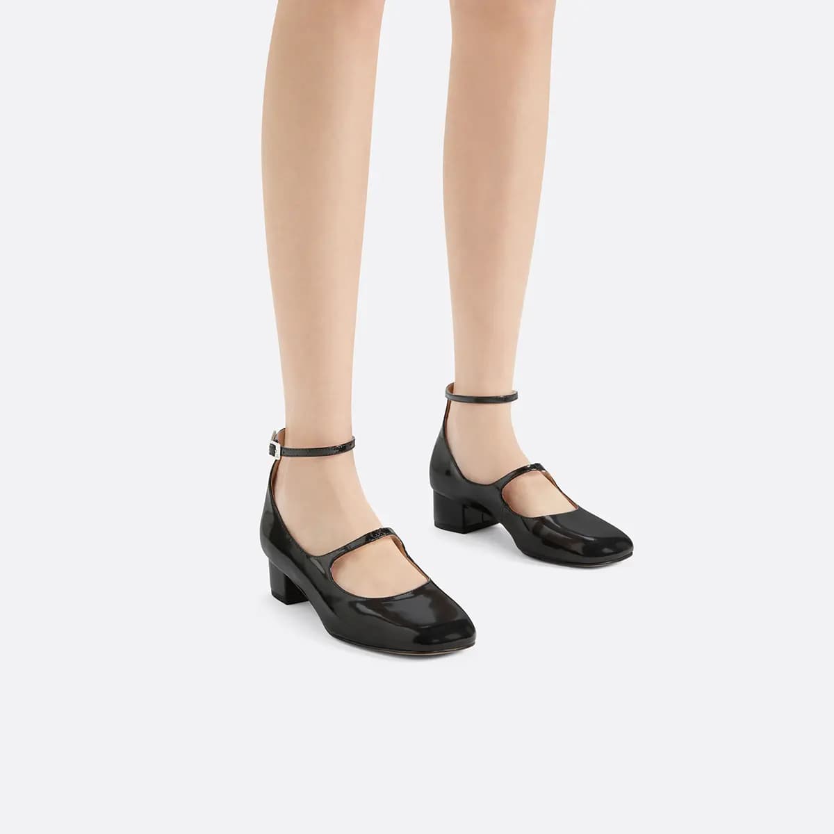 CHARLES&KEITH Qadın Mary Jane Ayaqqabısı 3.6sm 10