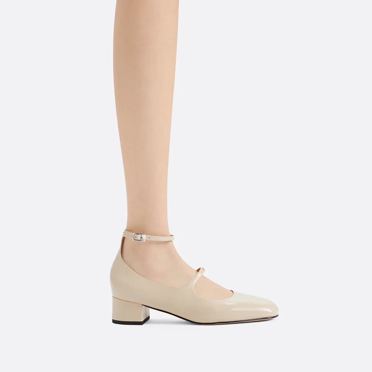 CHARLES&KEITH Qadın Mary Jane Ayaqqabısı 3.6sm 5