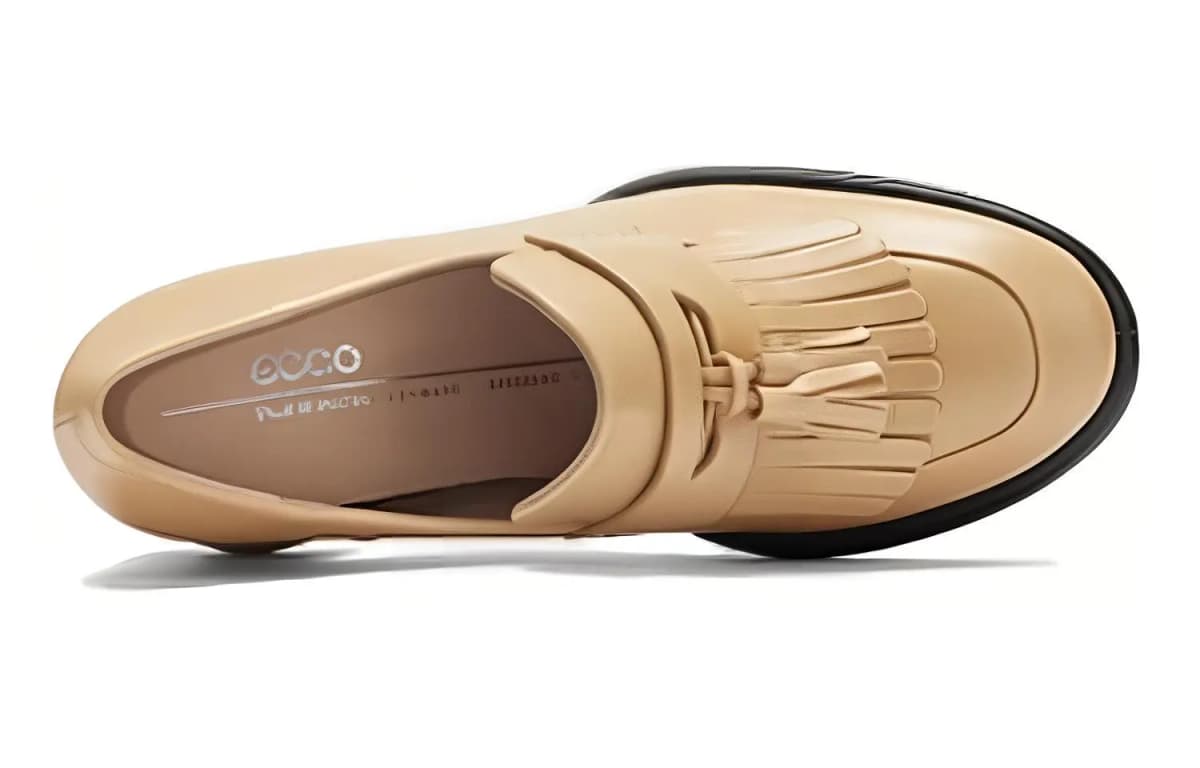 Ecco High Heels Women's Beige Yellow 3