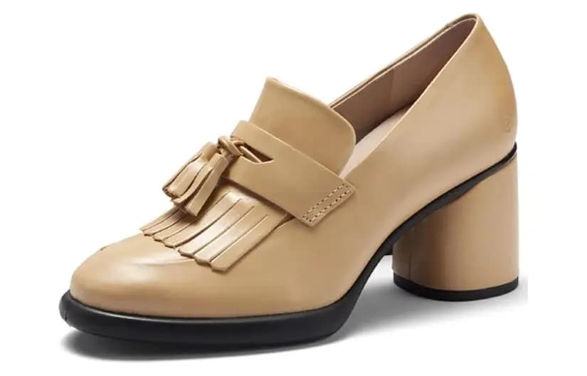 Ecco High Heels Women's Beige Yellow