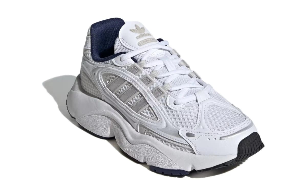 Adidas Ozmillen Cloud White Grey Bright Blue GS 3