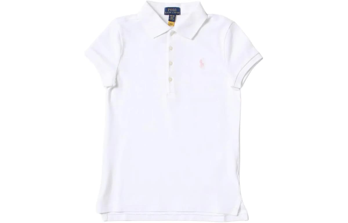 Polo Ralph Lauren Polo Köynək Uşaq Ağ