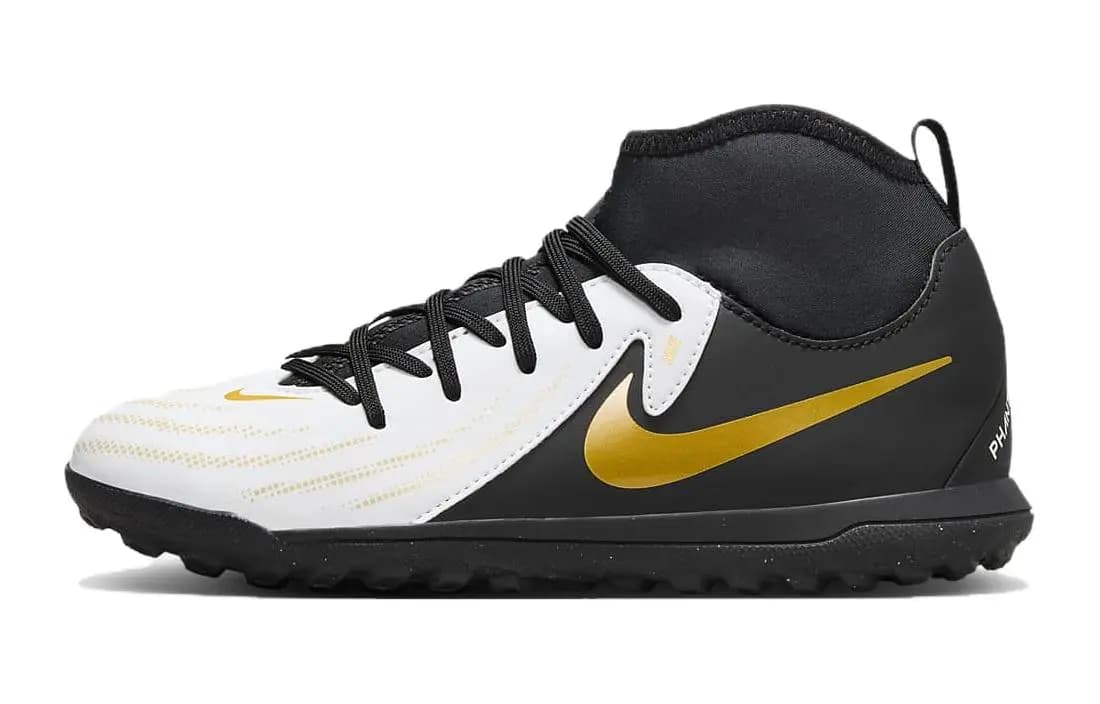 Nike Jr Phantom Luna II Club TF Uşaq Futbol Ayaqqabısı Qara/Ağ
