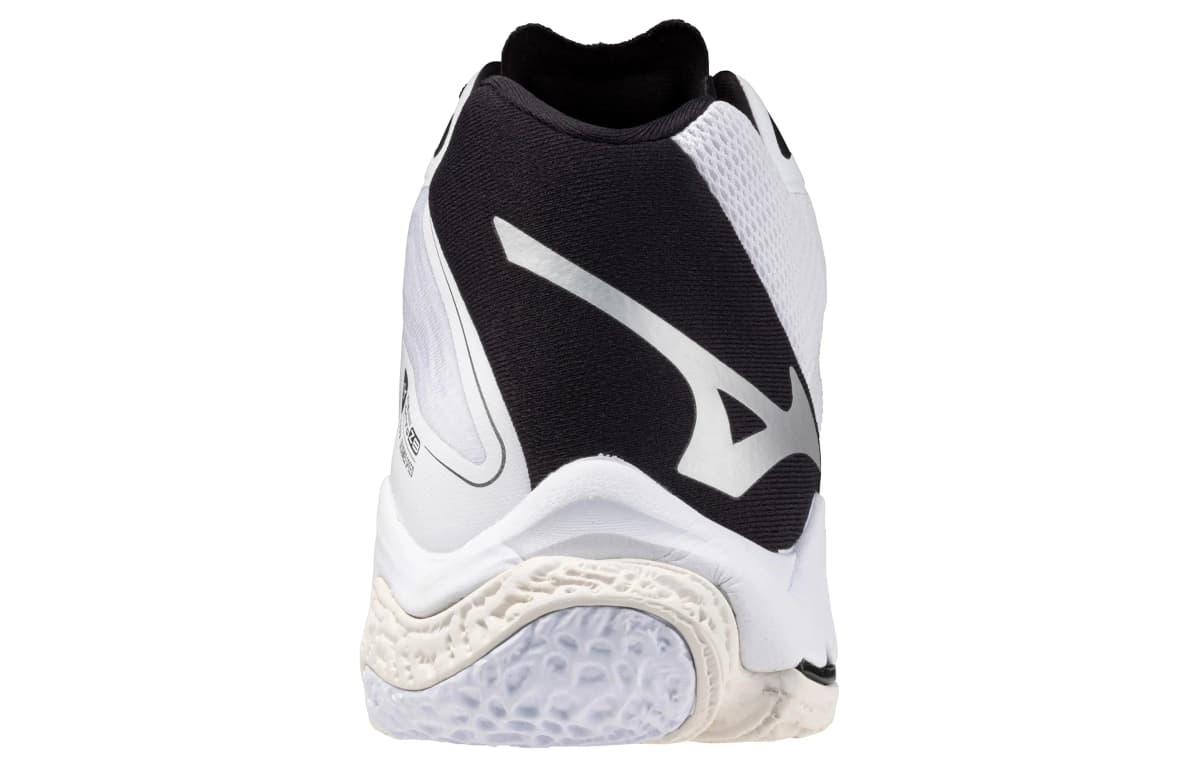 Mizuno Wave Lightning Z8 Mid 'White Black' 4