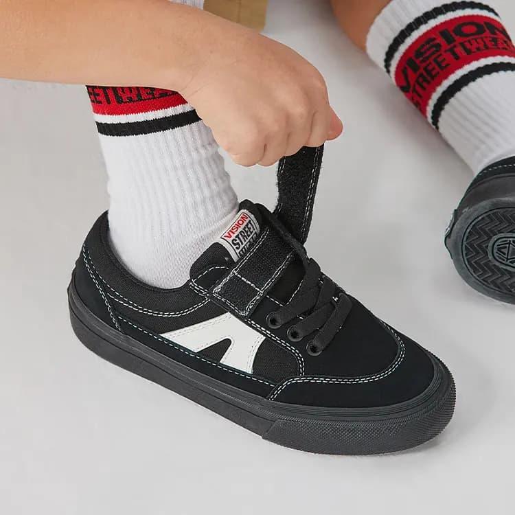Vision Street Wear Stick Uşaq Skeyt Ayaqqabısı Oreo 8