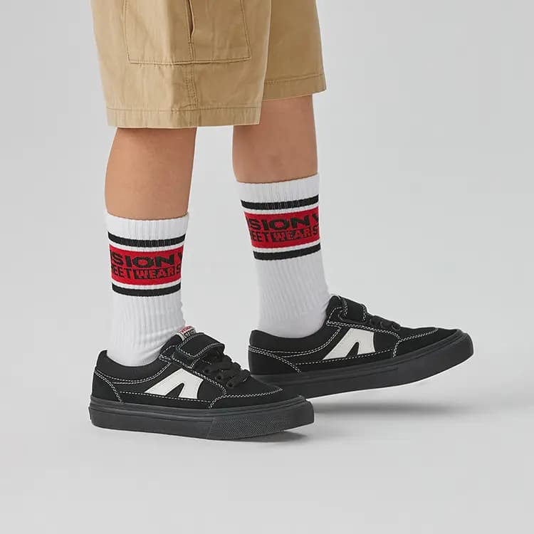 Vision Street Wear Stick Uşaq Skeyt Ayaqqabısı Oreo 6