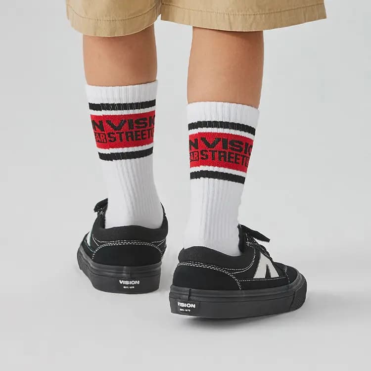Vision Street Wear Stick Uşaq Skeyt Ayaqqabısı Oreo 9