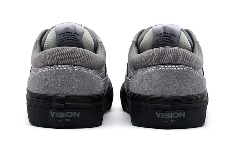 Vision Street Wear Stick Skateboarding Ayaqqabısı Boz Uşaq 5