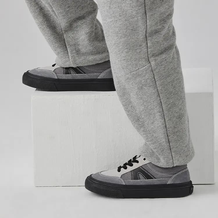 Vision Street Wear Stick Skateboarding Ayaqqabısı Boz Uşaq 9