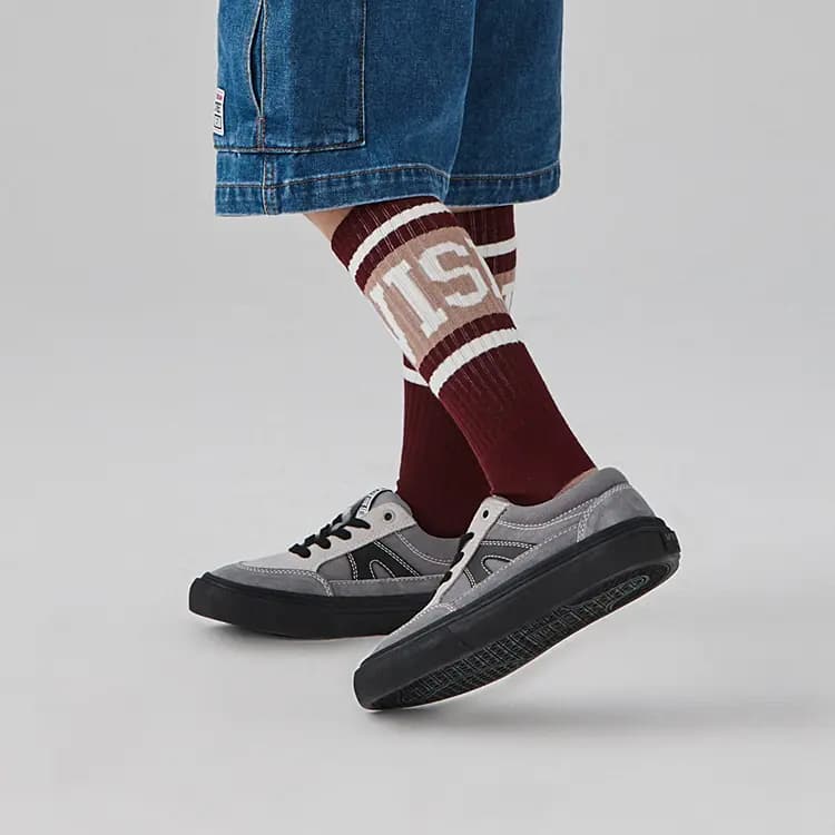 Vision Street Wear Stick Skateboarding Ayaqqabısı Boz Uşaq 11