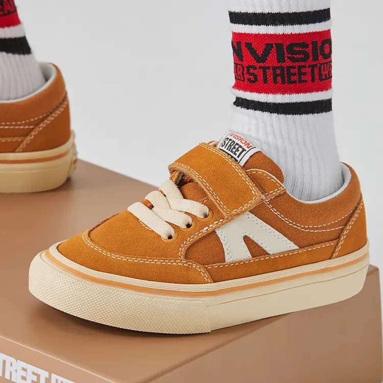 Vision Street Wear Stick Uşaq Skeyt Ayaqqabısı Narıncı 7