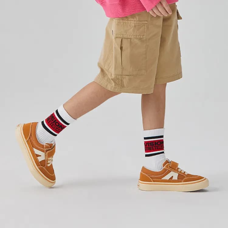 Vision Street Wear Stick Uşaq Skeyt Ayaqqabısı Narıncı 8