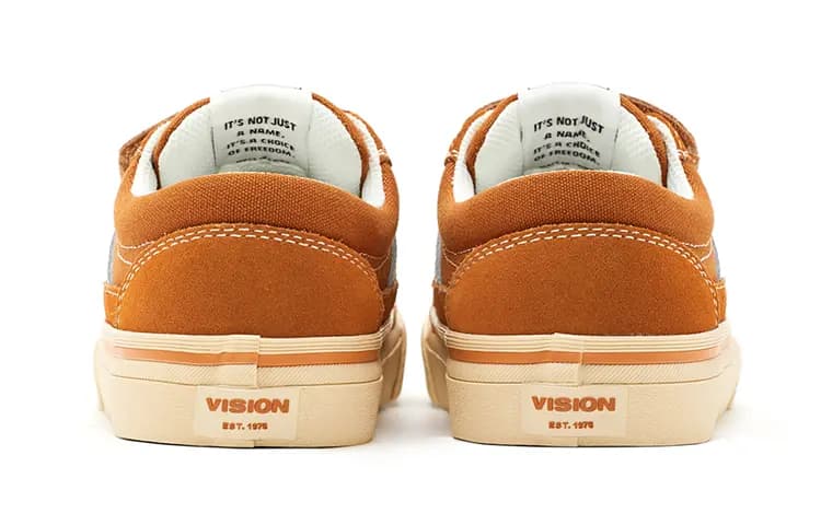 Vision Street Wear Stick Uşaq Skeyt Ayaqqabısı Narıncı 5