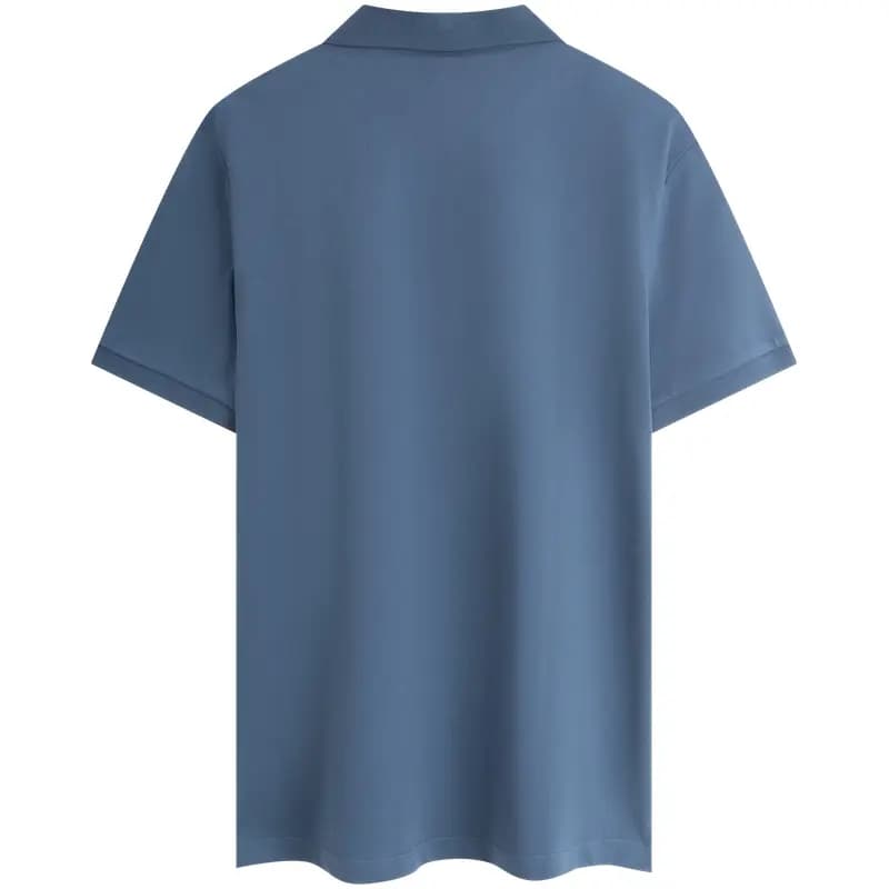 CALVIN KLEIN Jeans Logo Printli Qısaqol Polo Yaxa Köynək Kişi 10