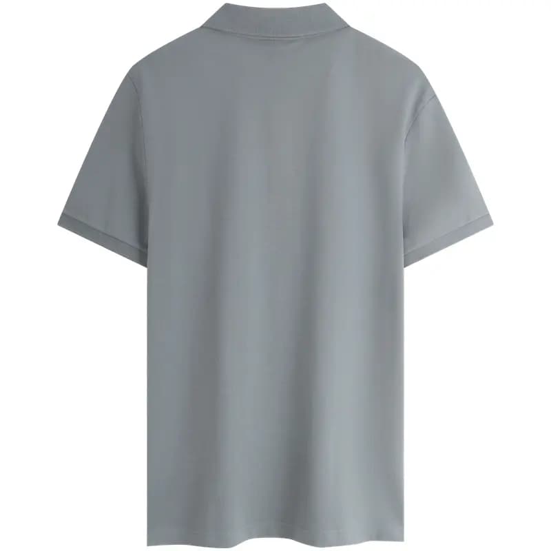 CALVIN KLEIN Jeans Logo Printli Qısaqol Polo Yaxa Köynək Kişi 14