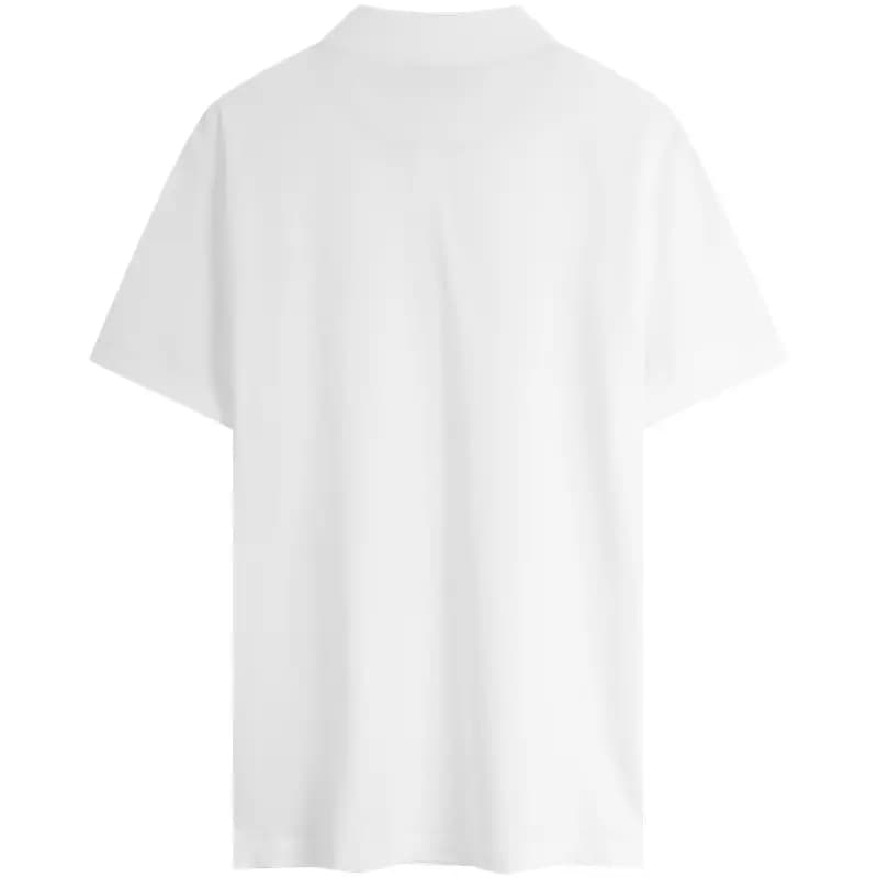 CALVIN KLEIN Jeans Logo Printli Qısaqol Polo Yaxa Köynək Kişi 18