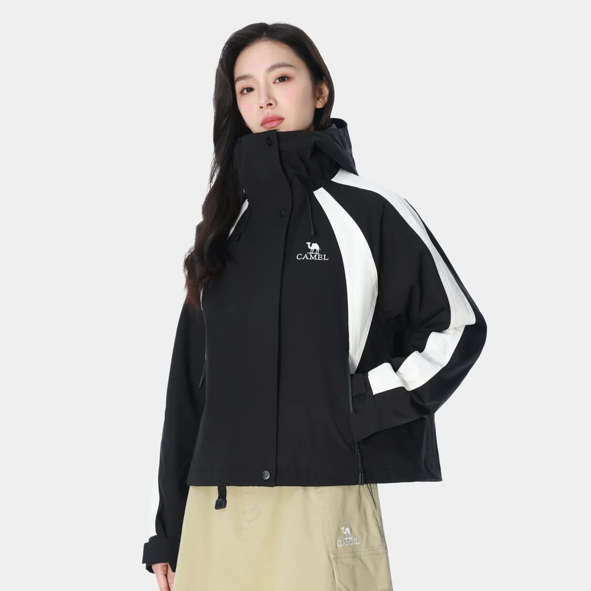 CAMEL Windbreaker Pencək Qadın 6