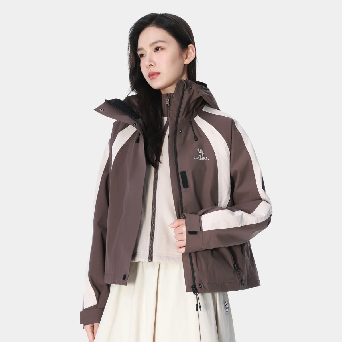 CAMEL Windbreaker Pencək Qadın 12