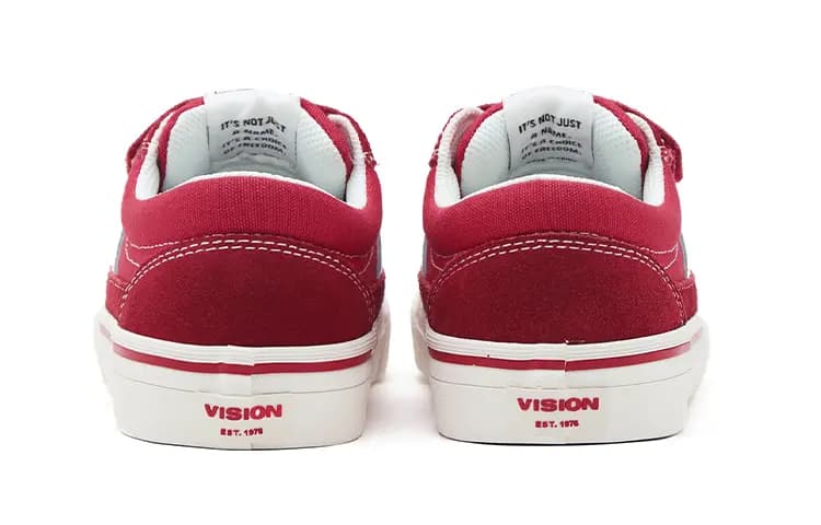 Vision Street Wear Stick Uşaq Skeyt Ayaqqabısı Qırmızı 5