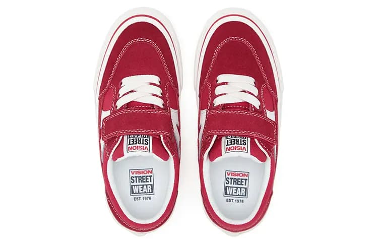 Vision Street Wear Stick Uşaq Skeyt Ayaqqabısı Qırmızı 4