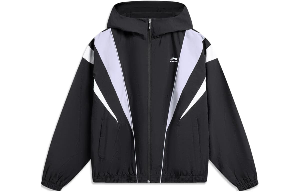 LiNing Sports Life Collection Trench Coat Kişi Qara