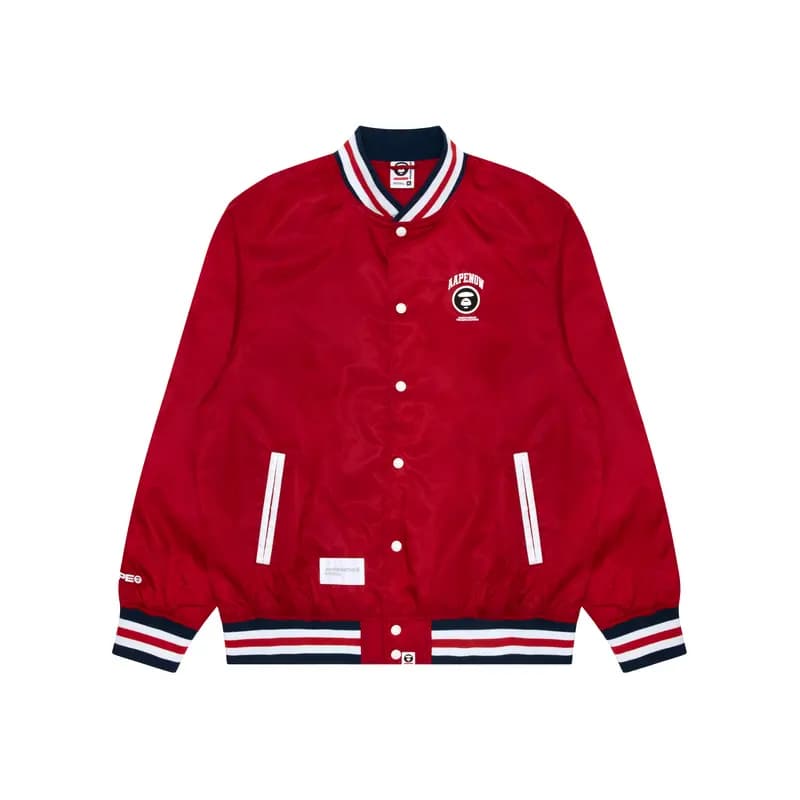 Aape BY *A BATHING APE® Logo-appliqué Bomber Pencəyi 2