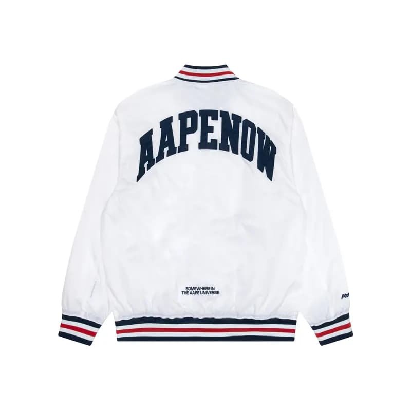 Aape BY *A BATHING APE® Logo-appliqué Bomber Pencəyi 5