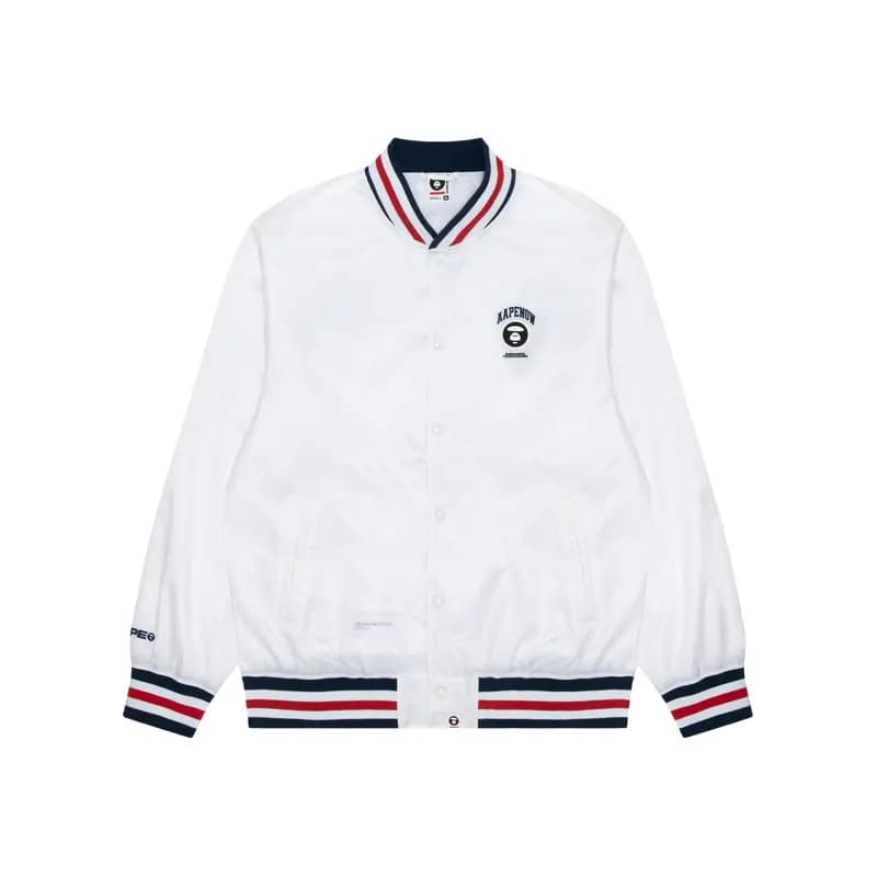 Aape BY *A BATHING APE® Logo-appliqué Bomber Pencəyi 4