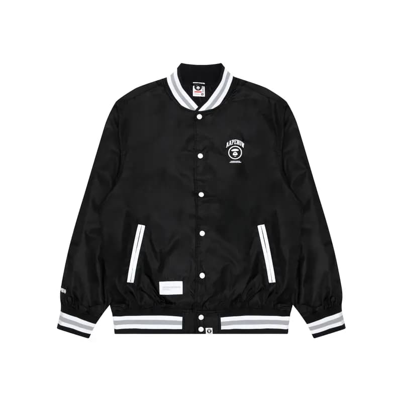 Aape BY *A BATHING APE® Logo-appliqué Bomber Pencəyi