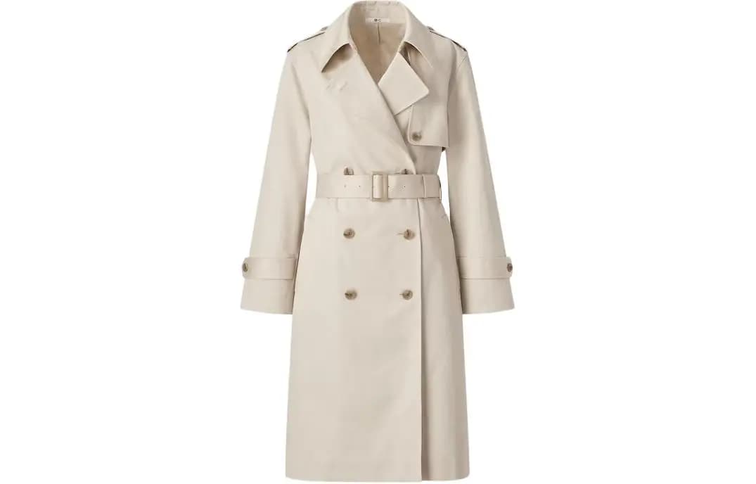 UNIQLO SS24 Qadın Trençkotu Natural