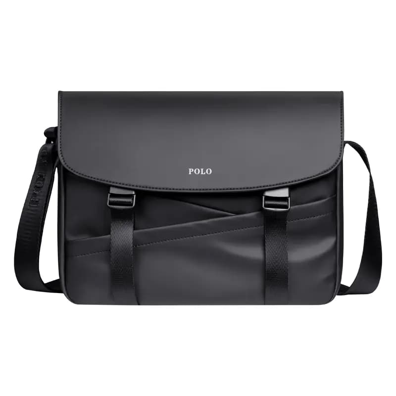 POLO Fabric Backpack Tubas Men's Black/Gray