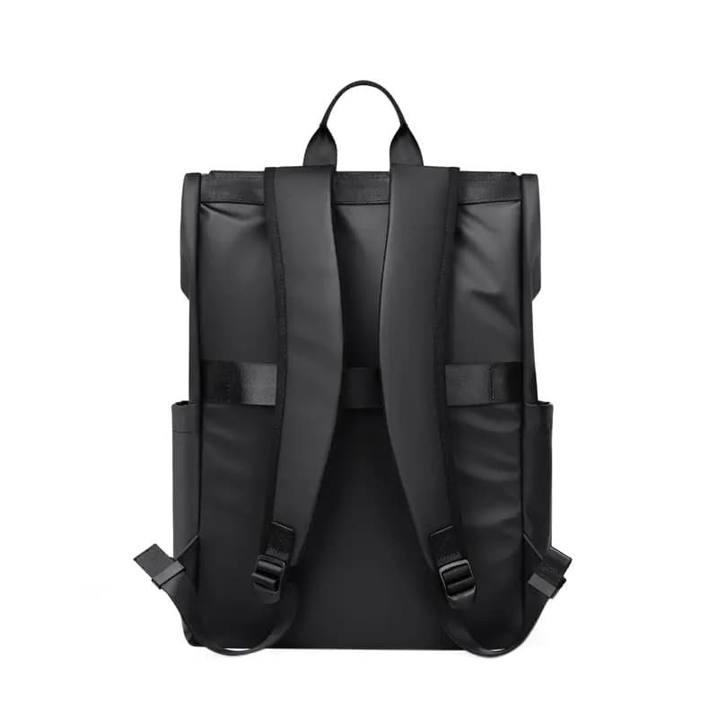 POLO Fabric Backpack Tubas Men's Black/Gray 5