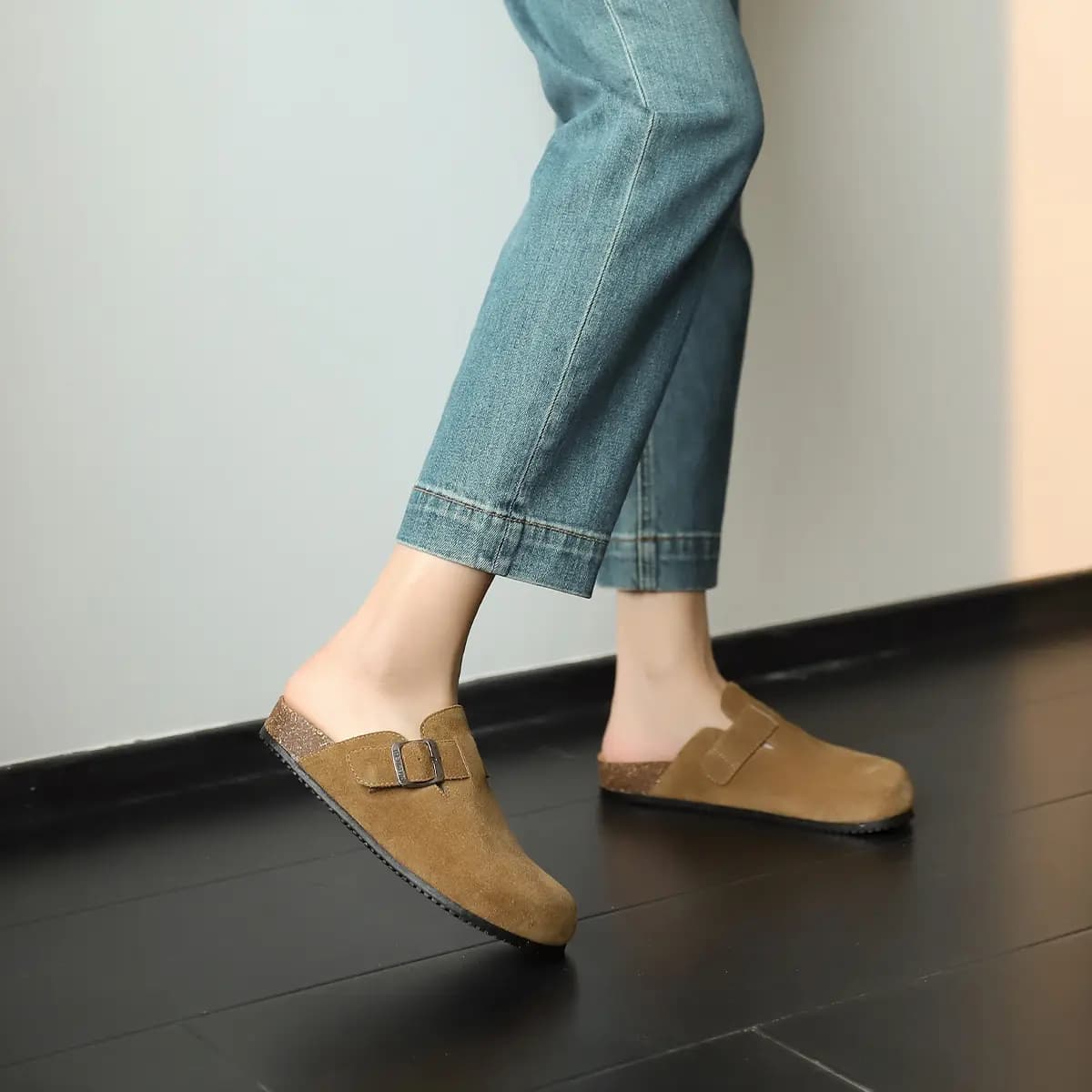 GEMEIQ Wrap toe Slippers 2.6cm Qadın 6