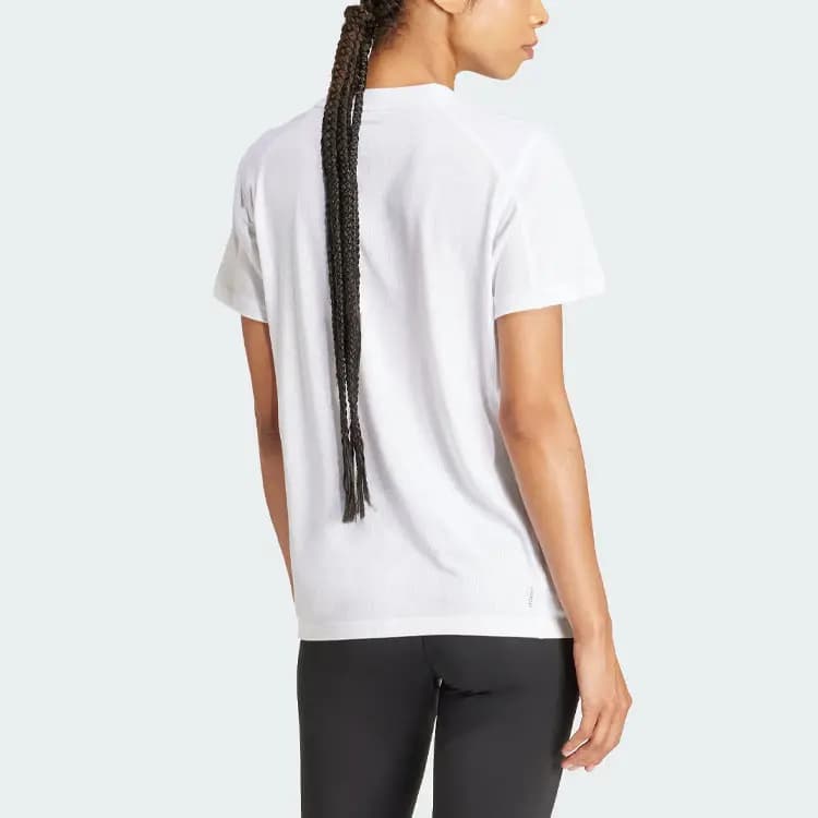 Adidas Essential Qadın Regular T-Shirt Ağ 3