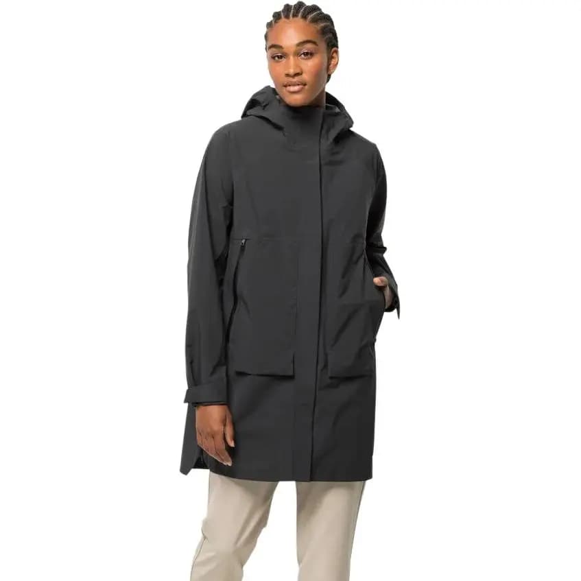 Jack Wolfskin Qadın Parka Qara 2