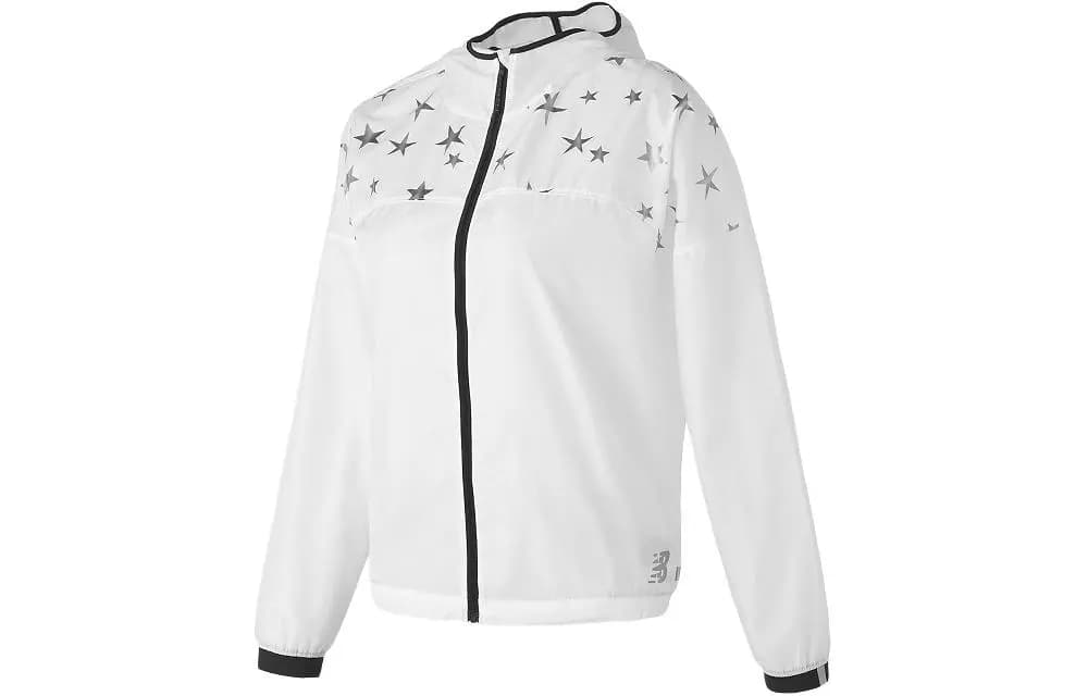 New Balance Sports Life Collection Qadın Trençkot Ağ