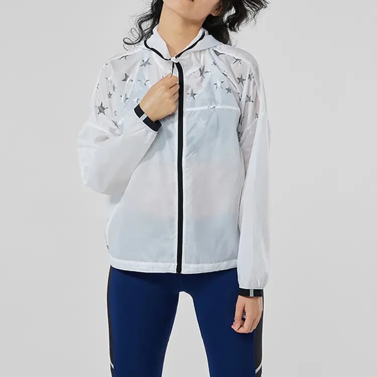 New Balance Sports Life Collection Qadın Trençkot Ağ 2
