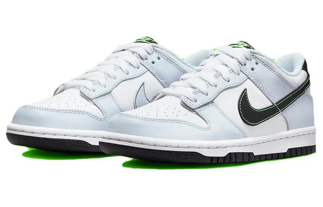 Nike Dunk Low GS Grey Green Strike 4