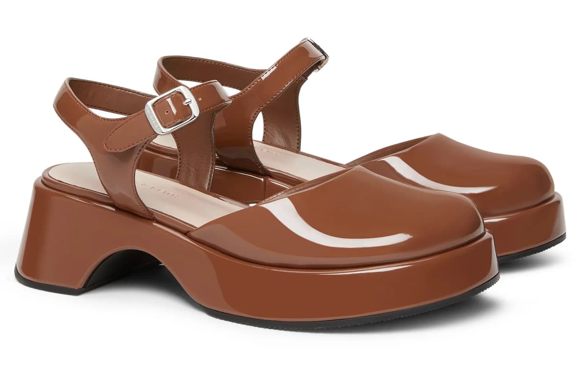 CHARLES&KEITH 5.2 sm Qadın Sandalı Qara/Çəhrayı Ağ/Qəhvəyi/Tünd Göy 10