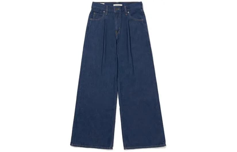 Levi’s Baggy Dad Qadın Cinsi Tünd Mavi