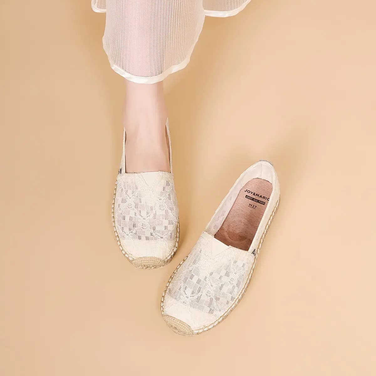 Joy&Mario Espadrilles Women's 6