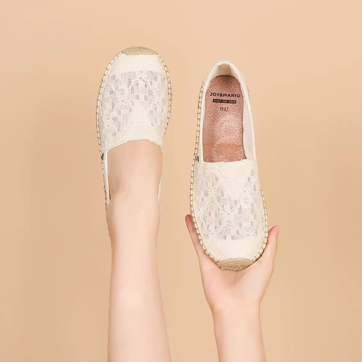 Joy&Mario Espadrilles Women's 8