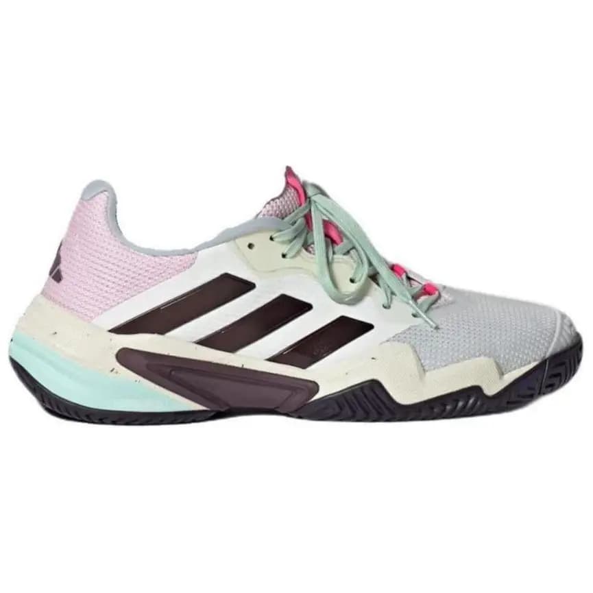 Adidas Barricade 13 Crystal White Aurora Met. Semi Green Spark 7