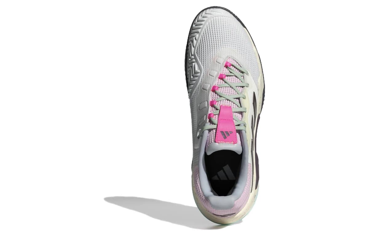 Adidas Barricade 13 Crystal White Aurora Met. Semi Green Spark 5