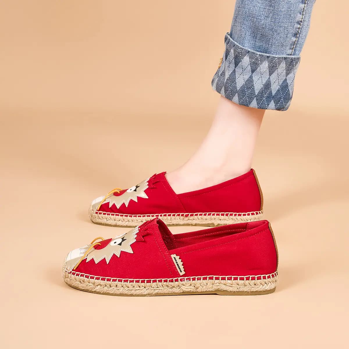 Joy&Mario Fabric Qadın Espadril 15