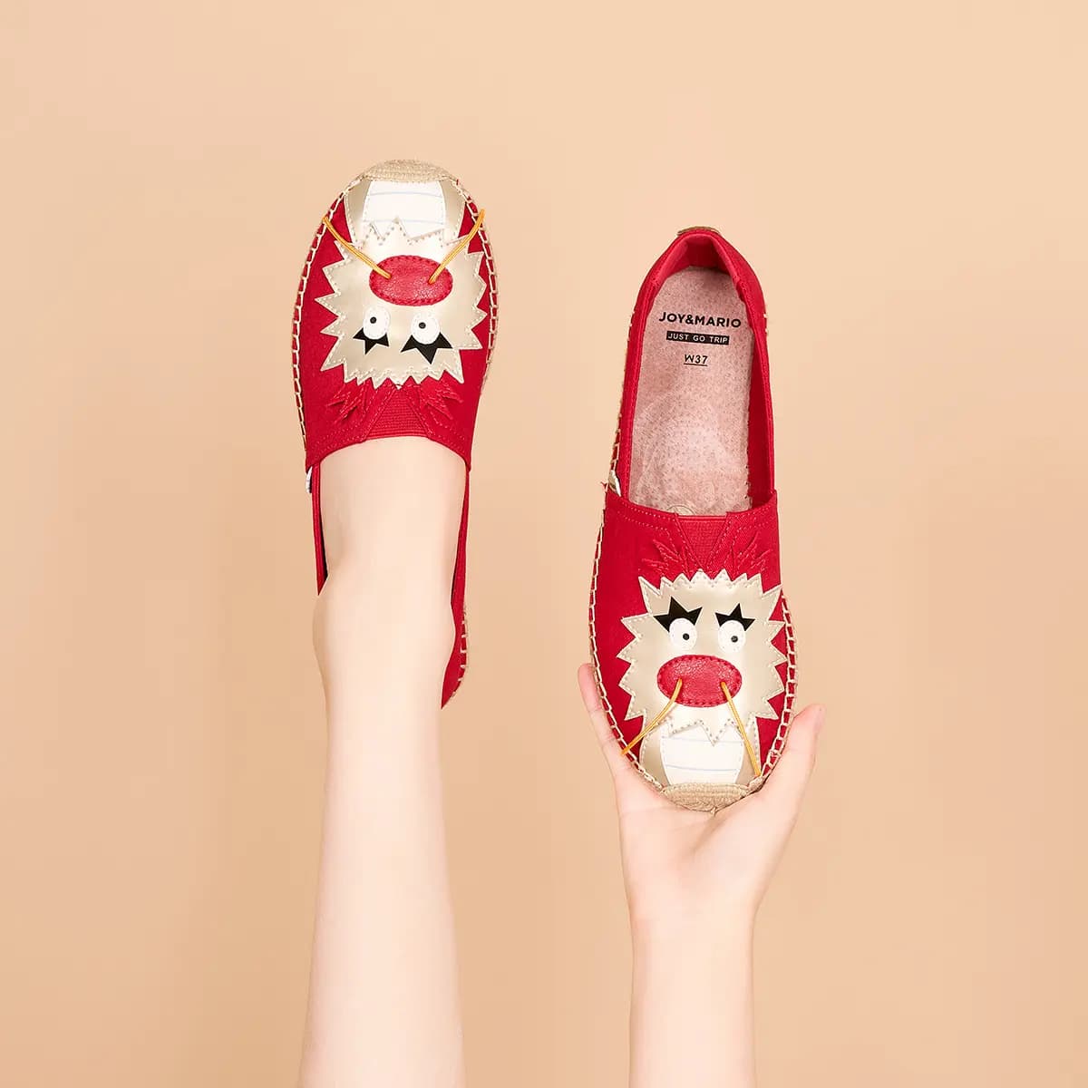 Joy&Mario Fabric Qadın Espadril 13