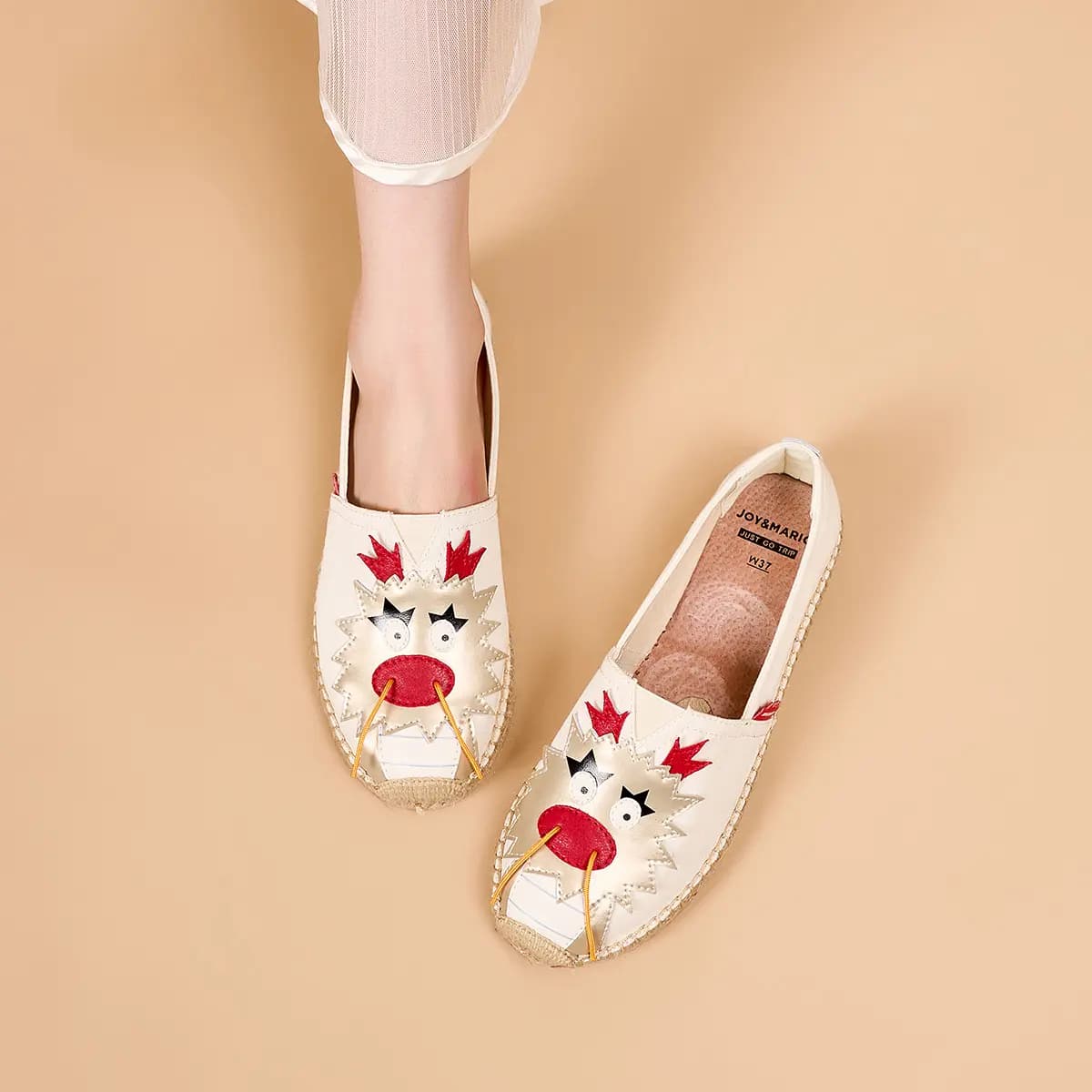 Joy&Mario Fabric Qadın Espadril 23