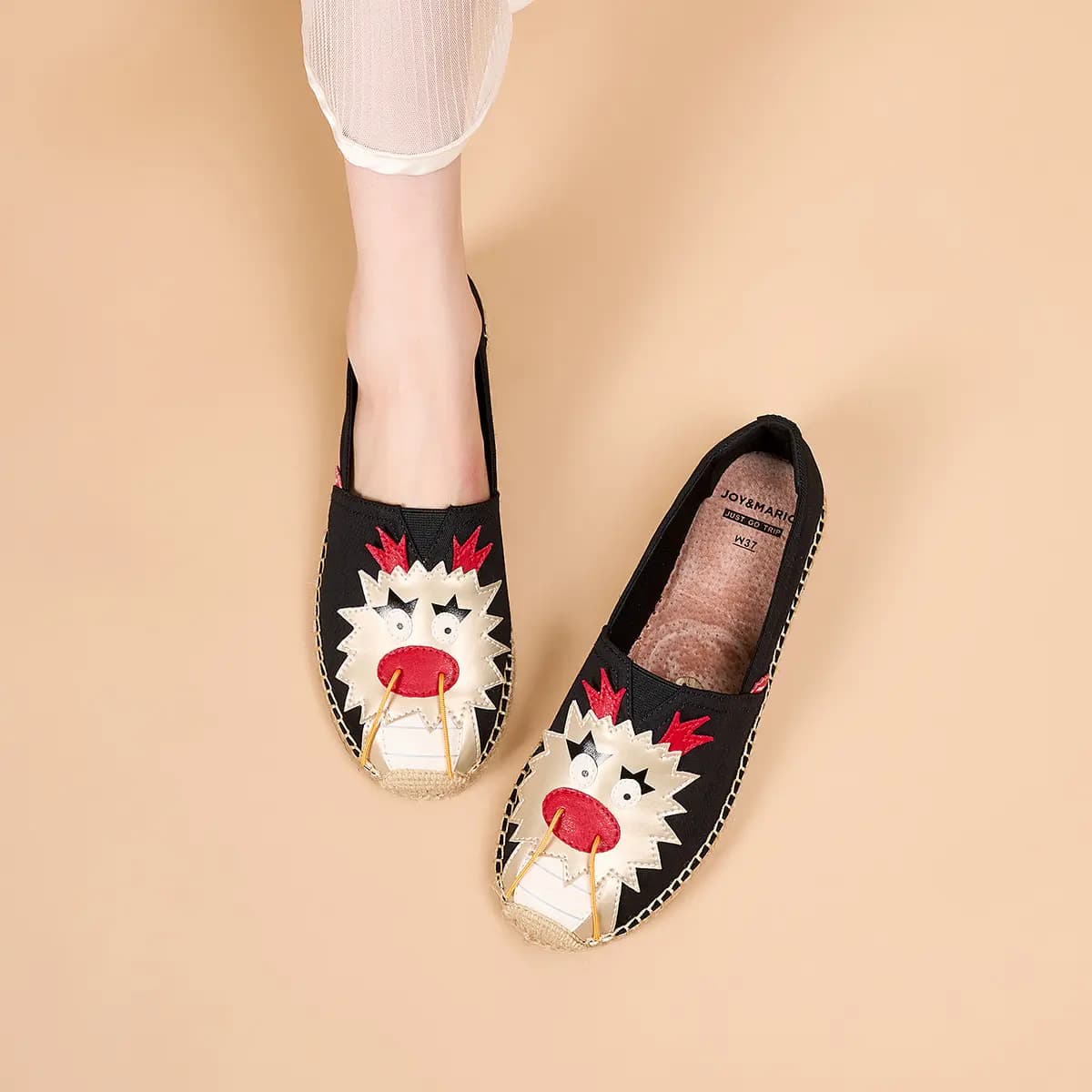Joy&Mario Fabric Qadın Espadril 7